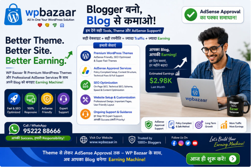 WP Bazaar WordPress themes and services
