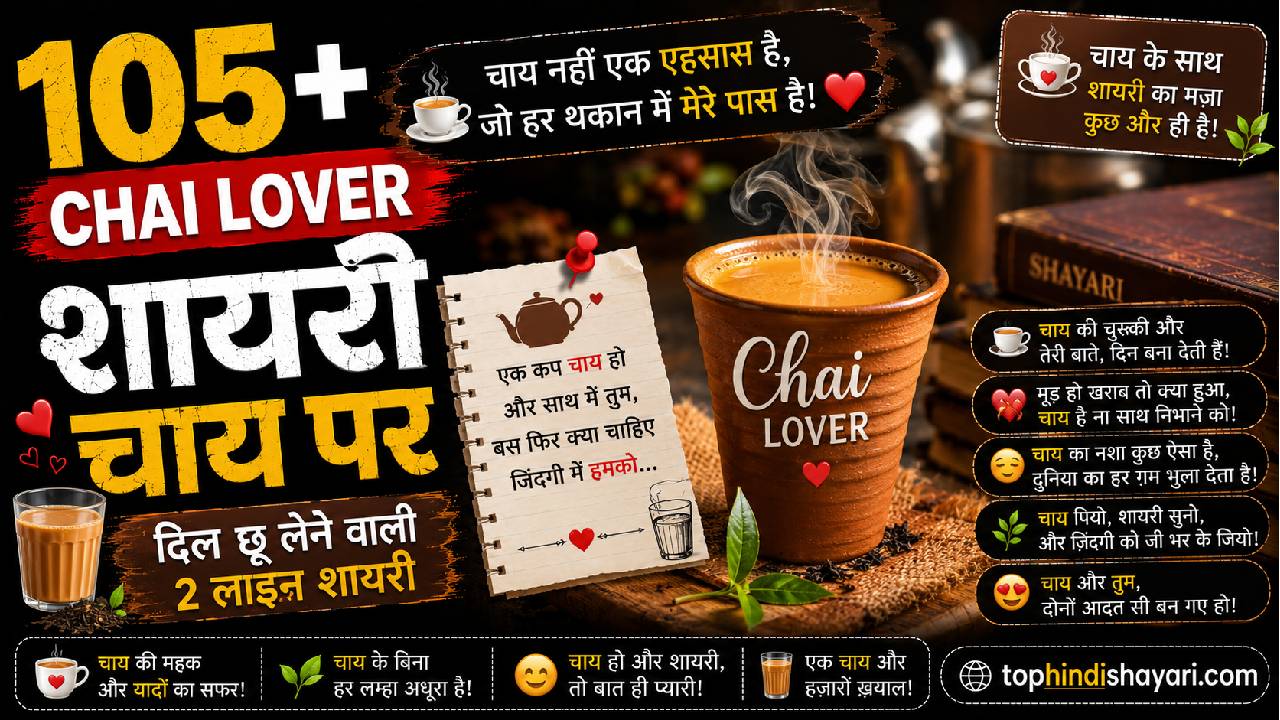 Chai Lover Shayari
