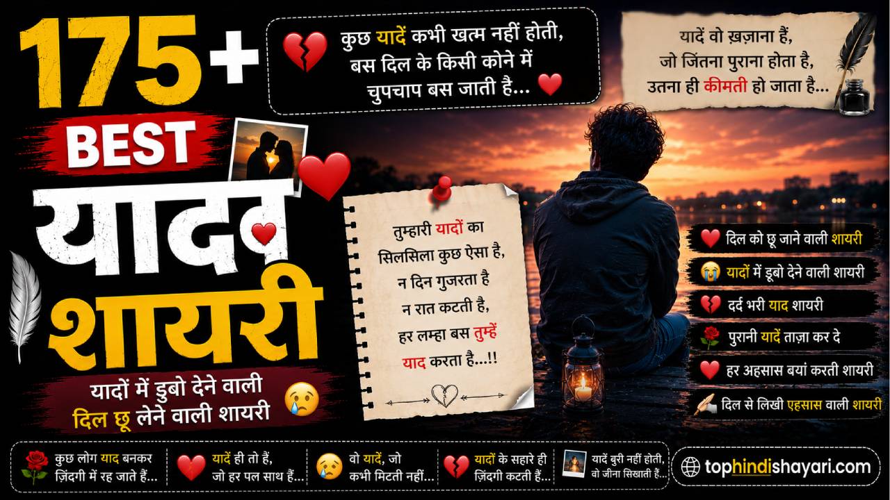 Yaad Shayari