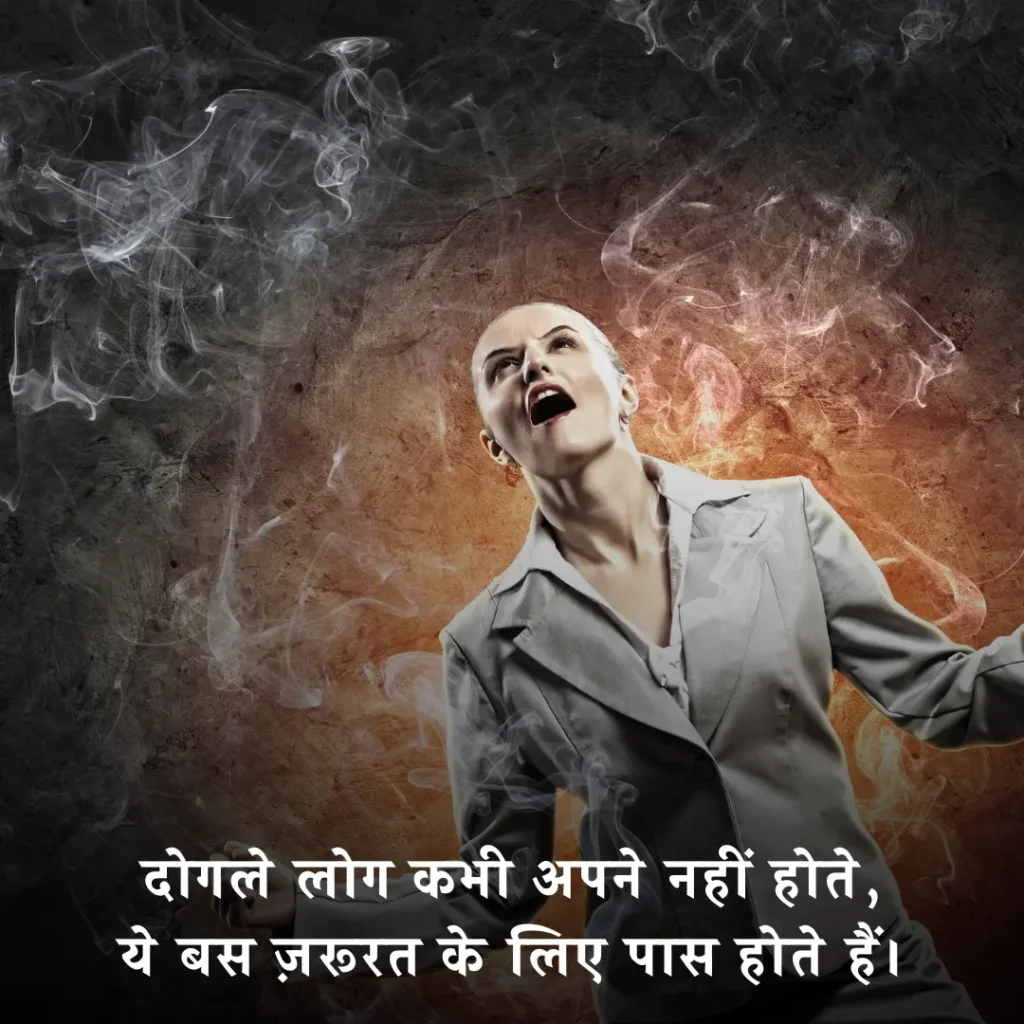 दोगलेपन पर शायरी
