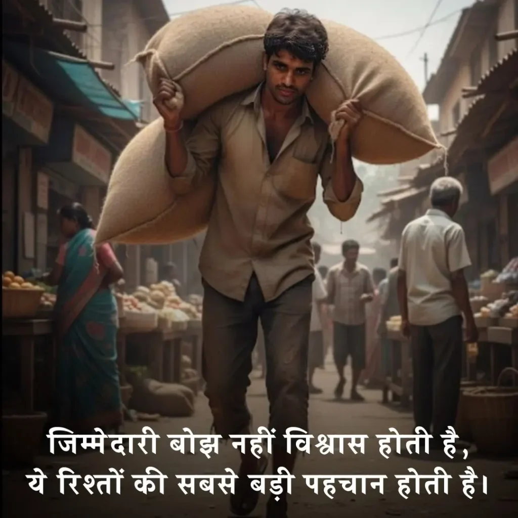 💔 जिम्मेदारी पर सैड शायरी