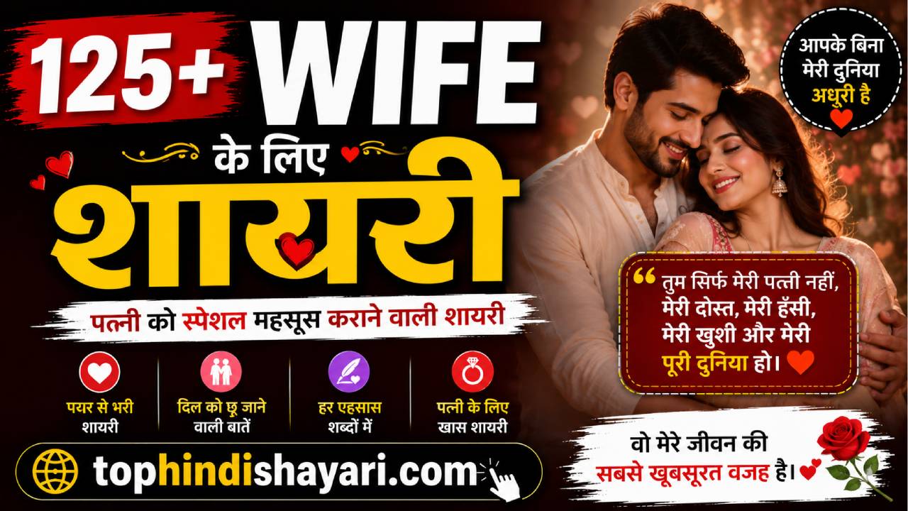 Wife Ke Liye Shayari