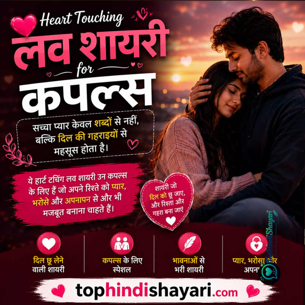 Cute Love Shayari for Couples 