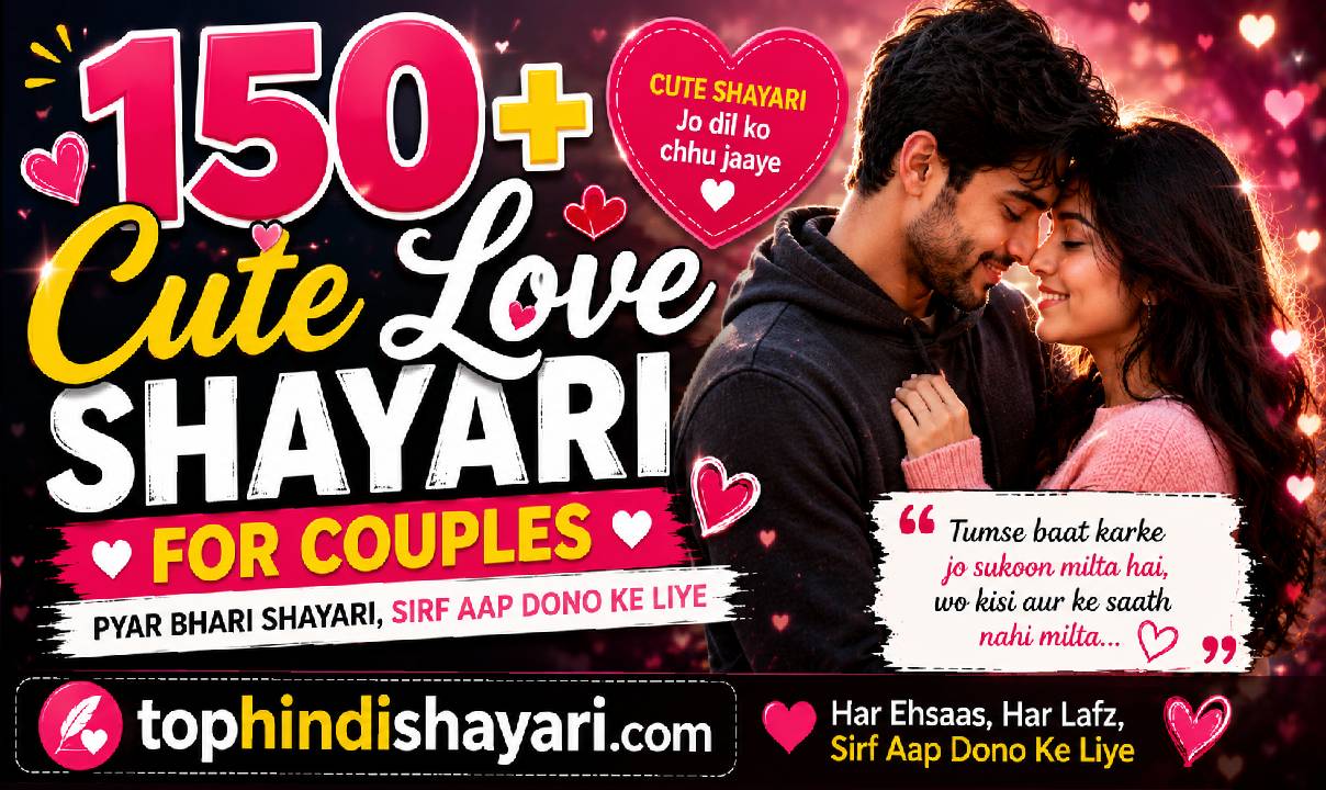Cute Love Shayari for Couples