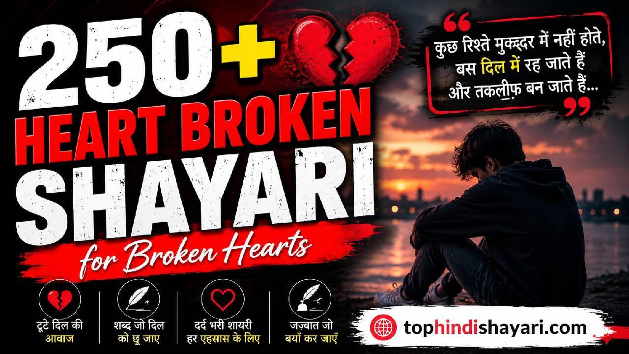 Heart Broken Shayari