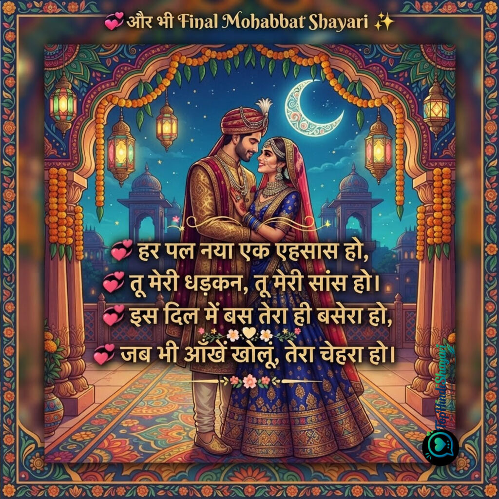 Mohabbat Shayari in Hindi