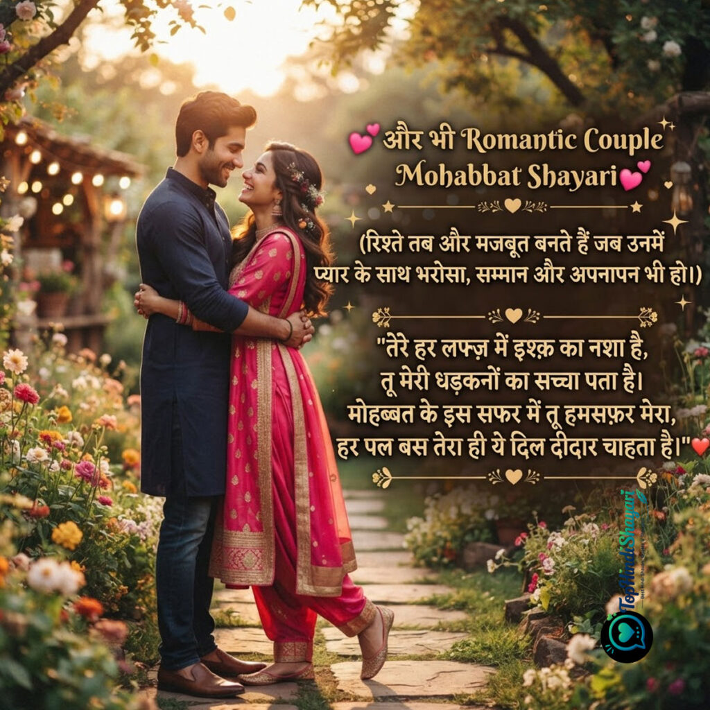 Mohabbat Shayari in Hindi 