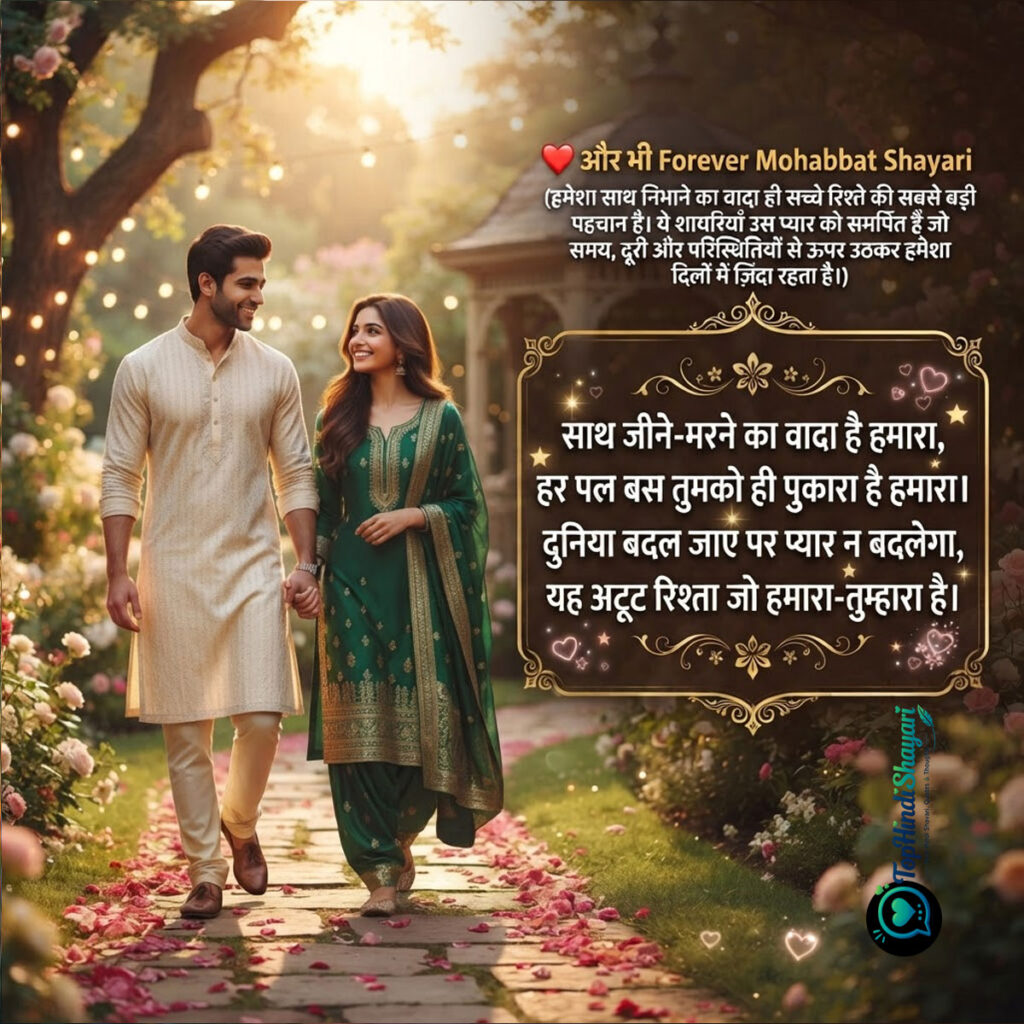 Mohabbat Shayari in Hindi  