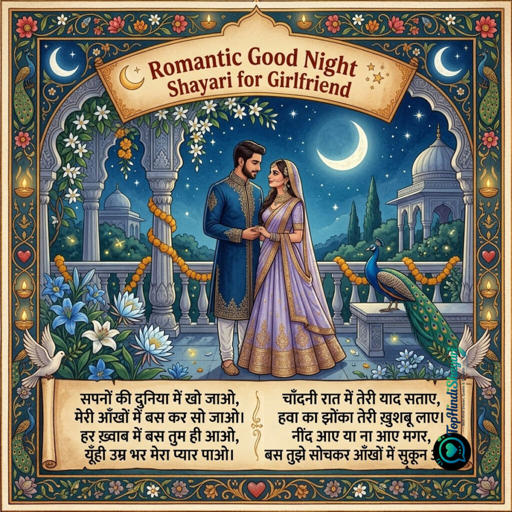 Romantic Love Shayari for Girlfriend