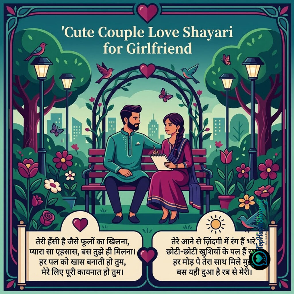 Romantic Love Shayari for Girlfriend  