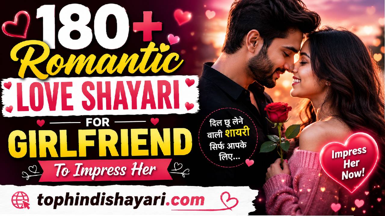 Romantic Love Shayari for Girlfriend