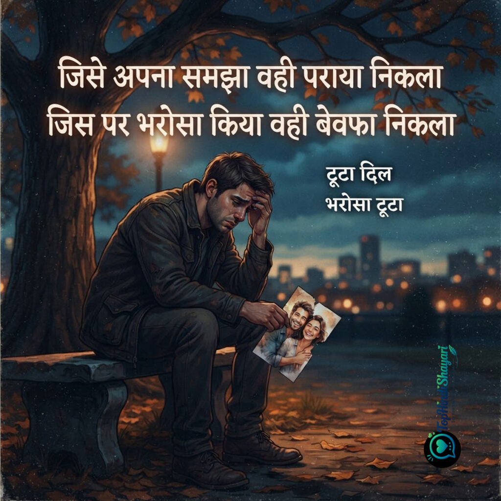 Bewafa Shayari 