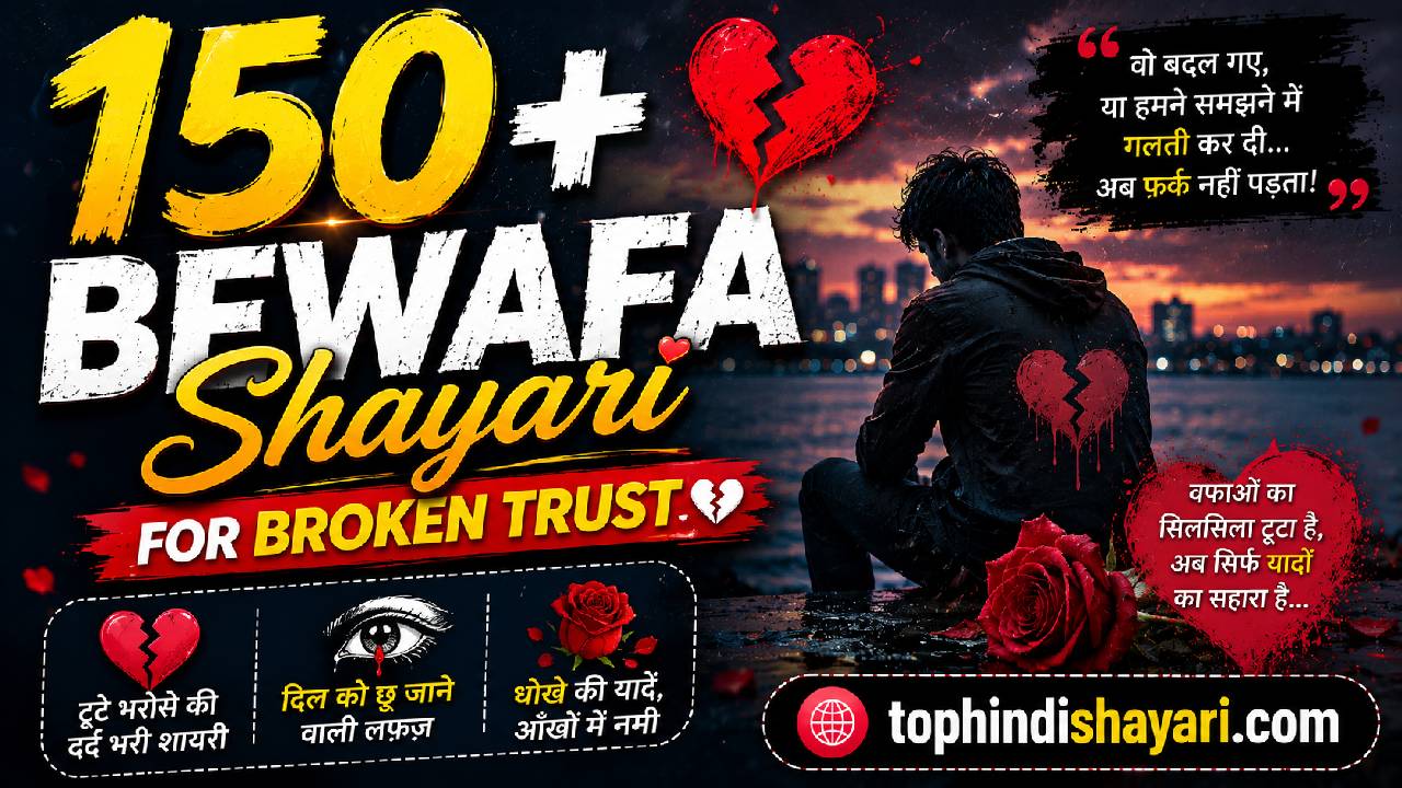 Bewafa Shayari