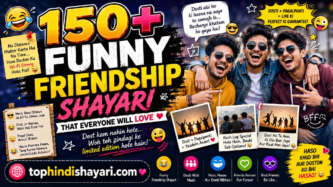 Funny Friendship Shayari