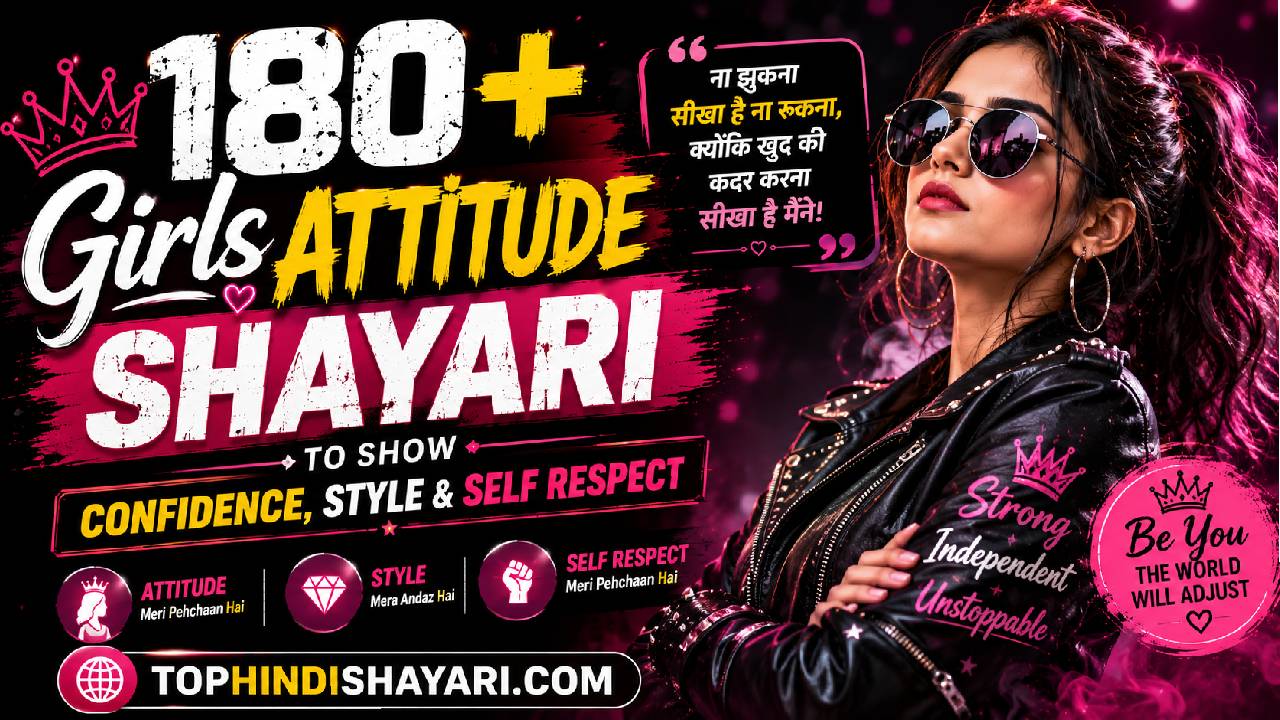 Girls Attitude Shayari
