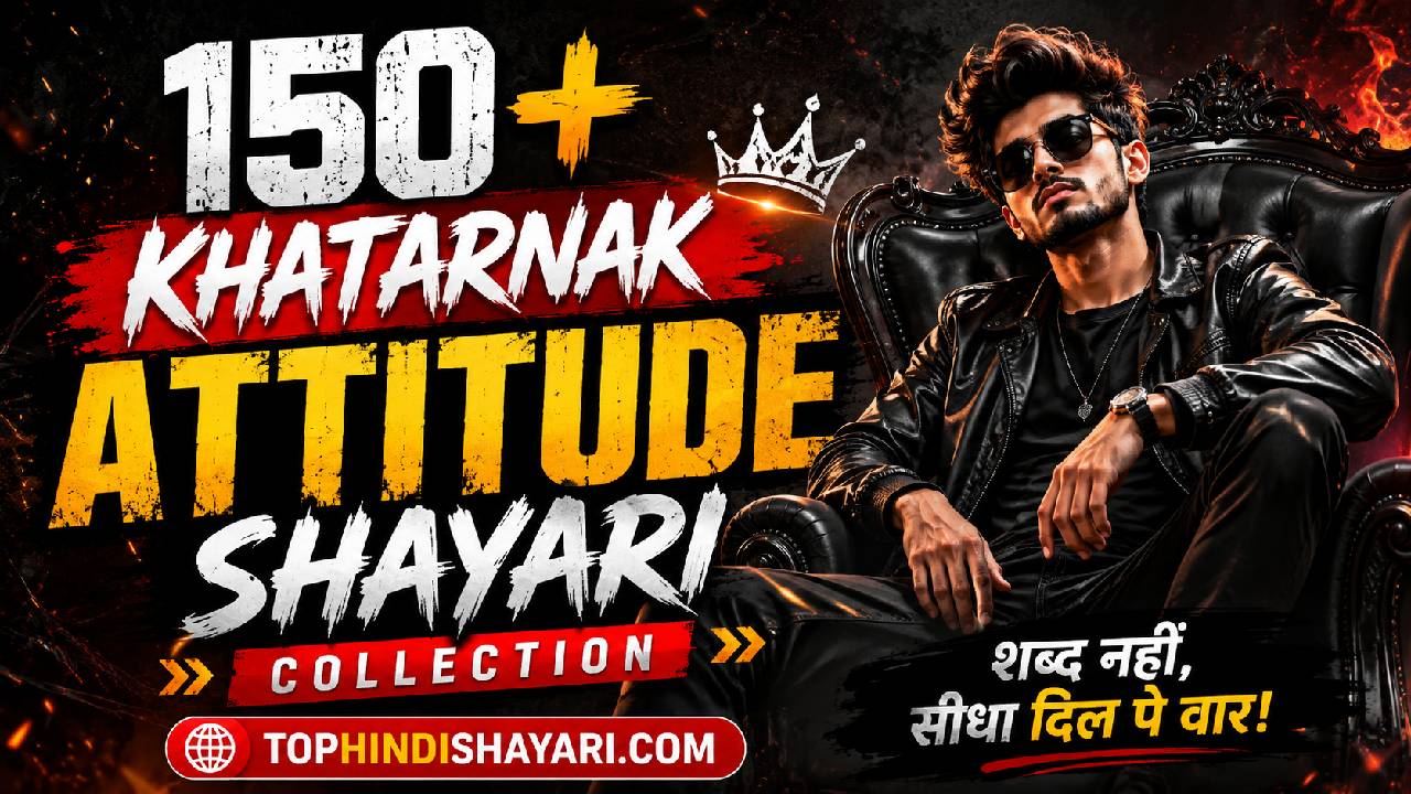 Khatarnak Attitude Shayari