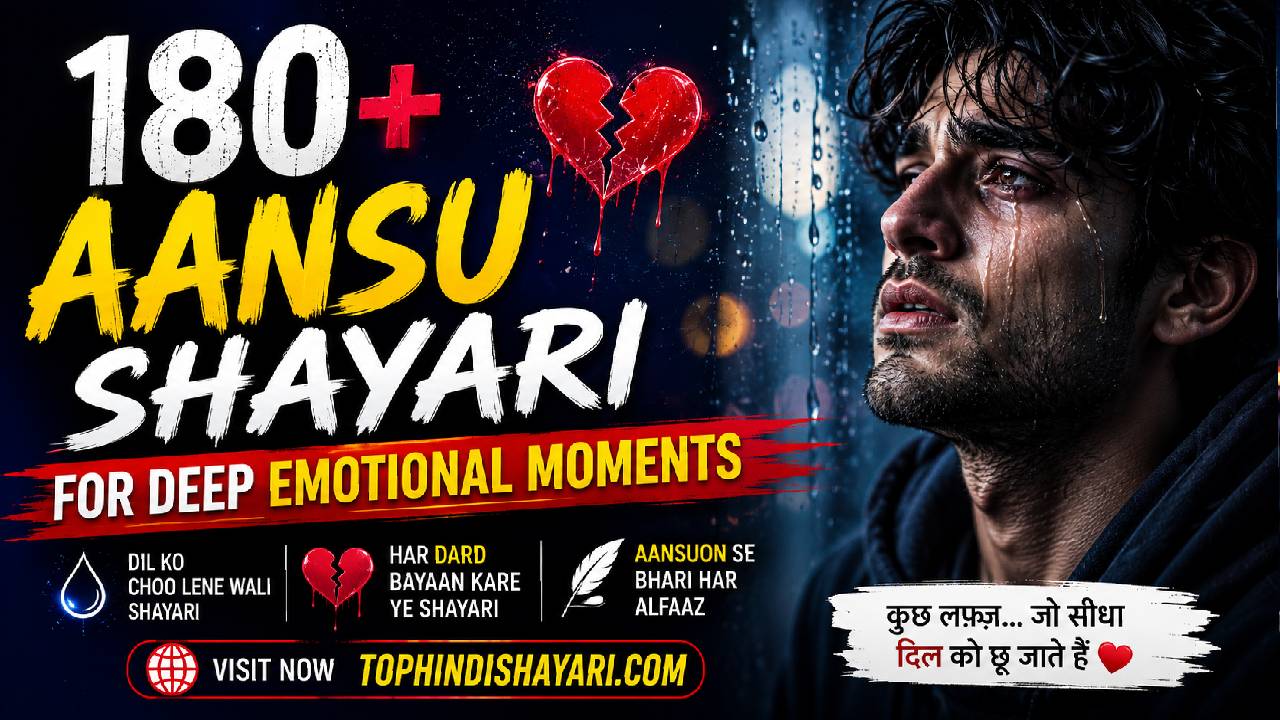 Aansu Shayari