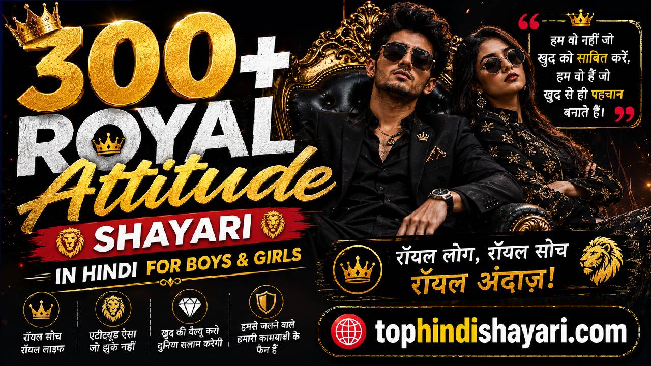 Royal Attitude Shayari