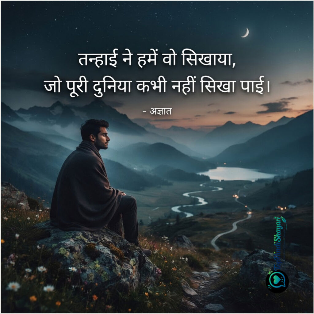 Tanhai Shayari 