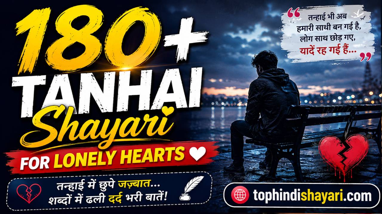 Tanhai Shayari