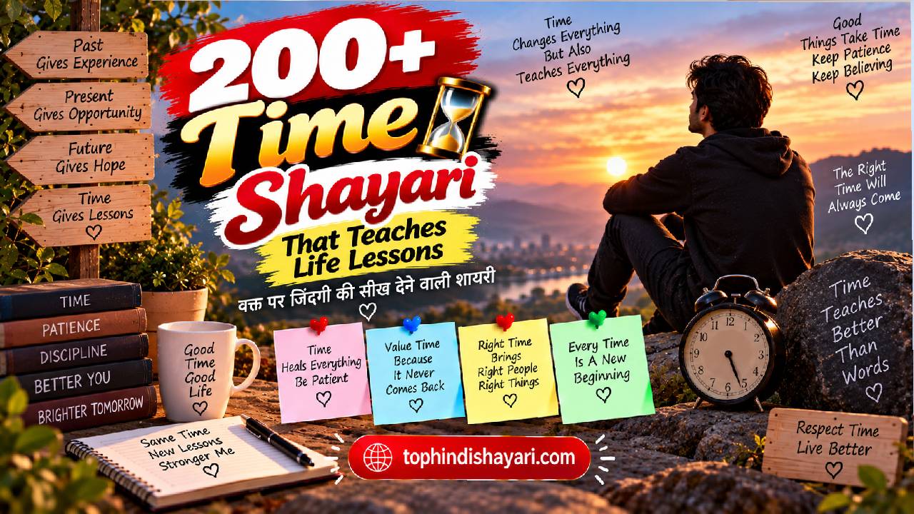 Time Shayari in Hindi
